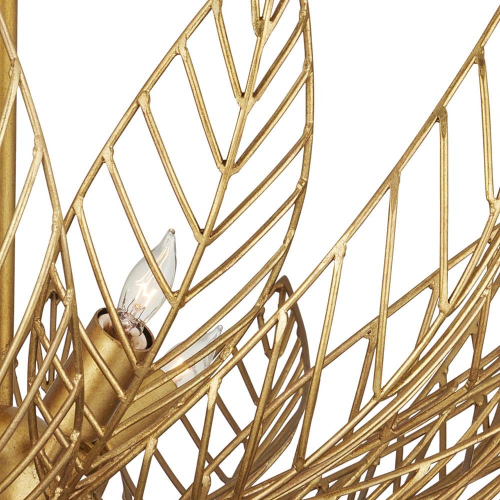 Leaflace Semi Flush Mount Ceiling Light in Detail.