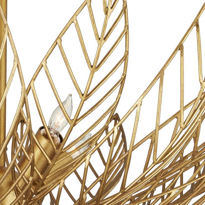 Leaflace Semi Flush Mount Ceiling Light in Detail.