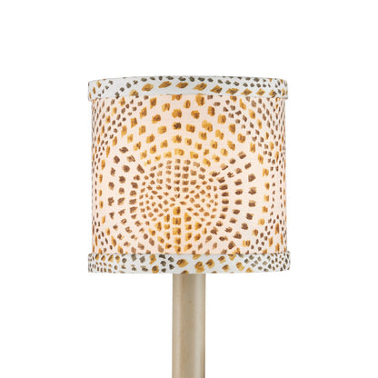 Lenore Chandelier Shade in Gold (Drum).