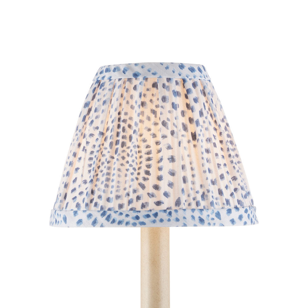 Lenore Chandelier Shade in Blue (Tapered).