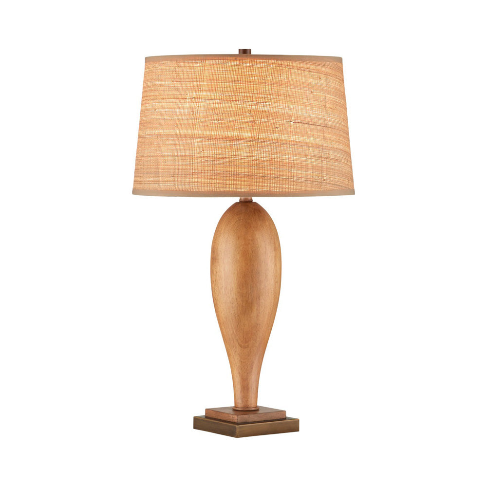 Lignum Table Lamp in Detail.