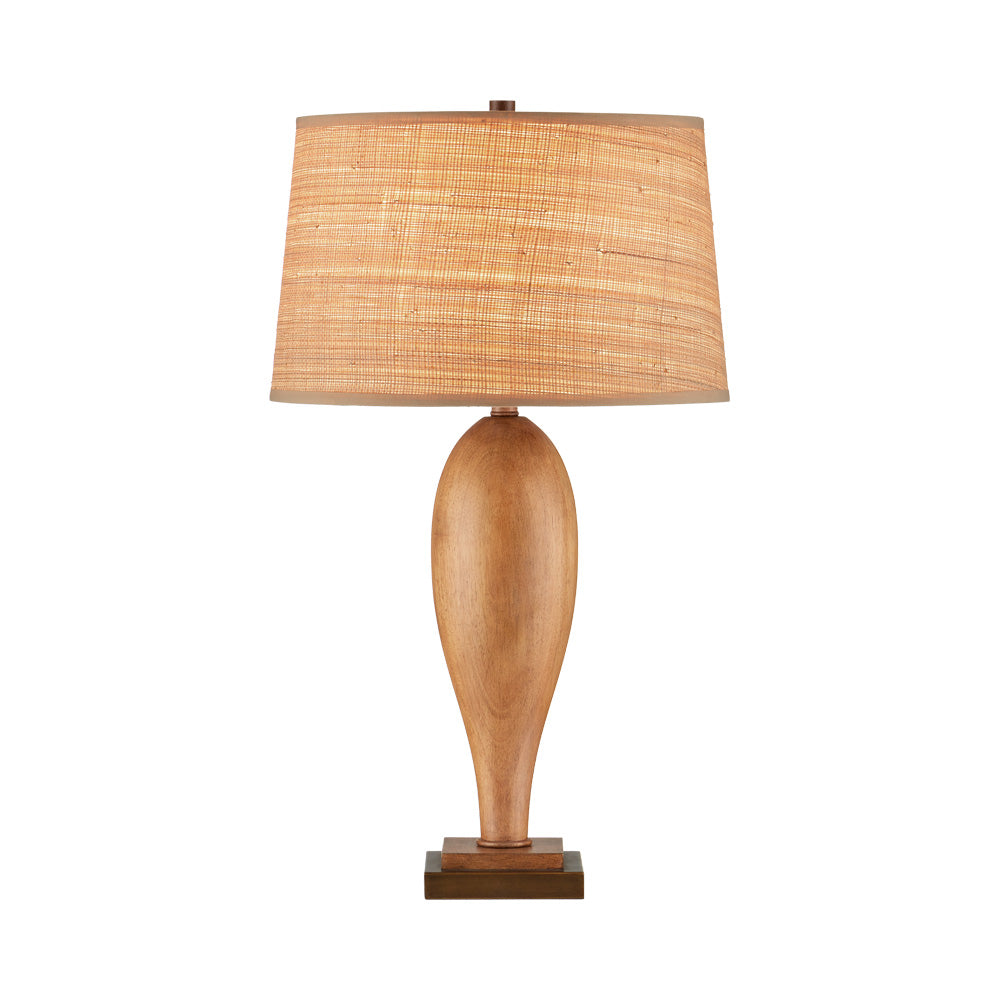 Lignum Table Lamp in Detail.
