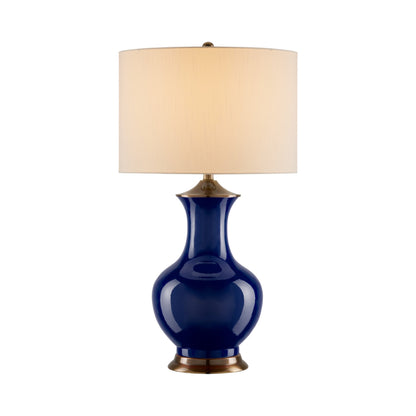Lilou Table Lamp in Blue.
