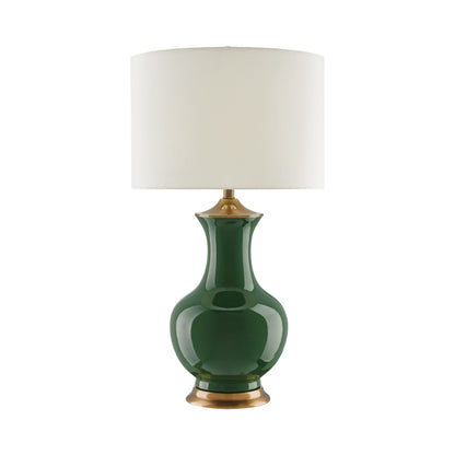 Lilou Table Lamp in Green.