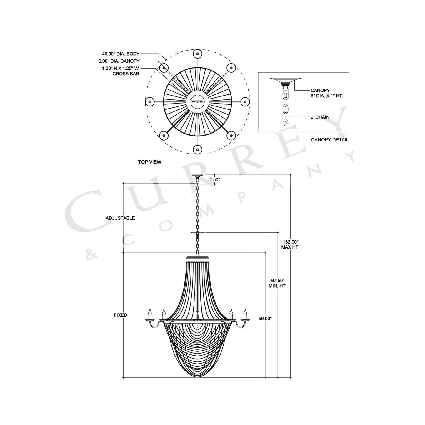 Lucien Chandelier - line drawing.