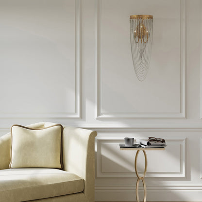 Lucien Wall Light in living room.