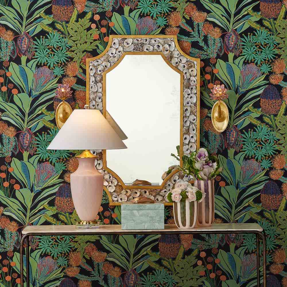 Lucy Table Lamp in living room.