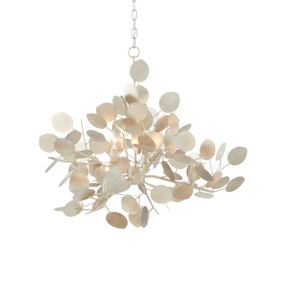 Lunaria Chandelier in Silver (Large).