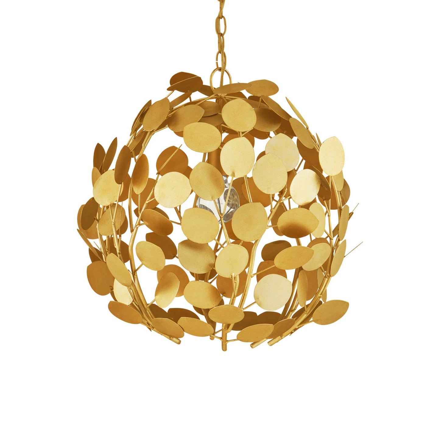 Lunaria Orb Chandelier in Detail.