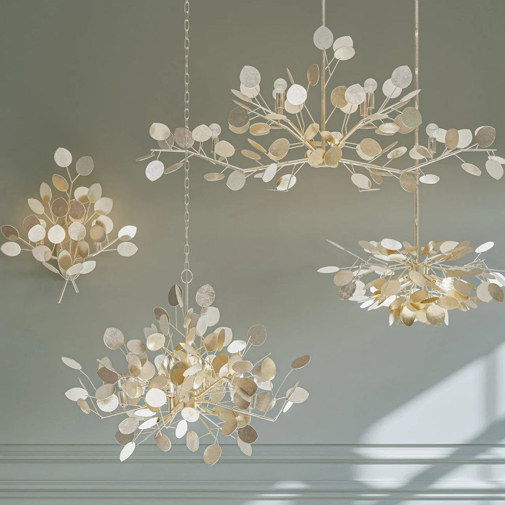 Lunaria Oval Chandelier in Detail.