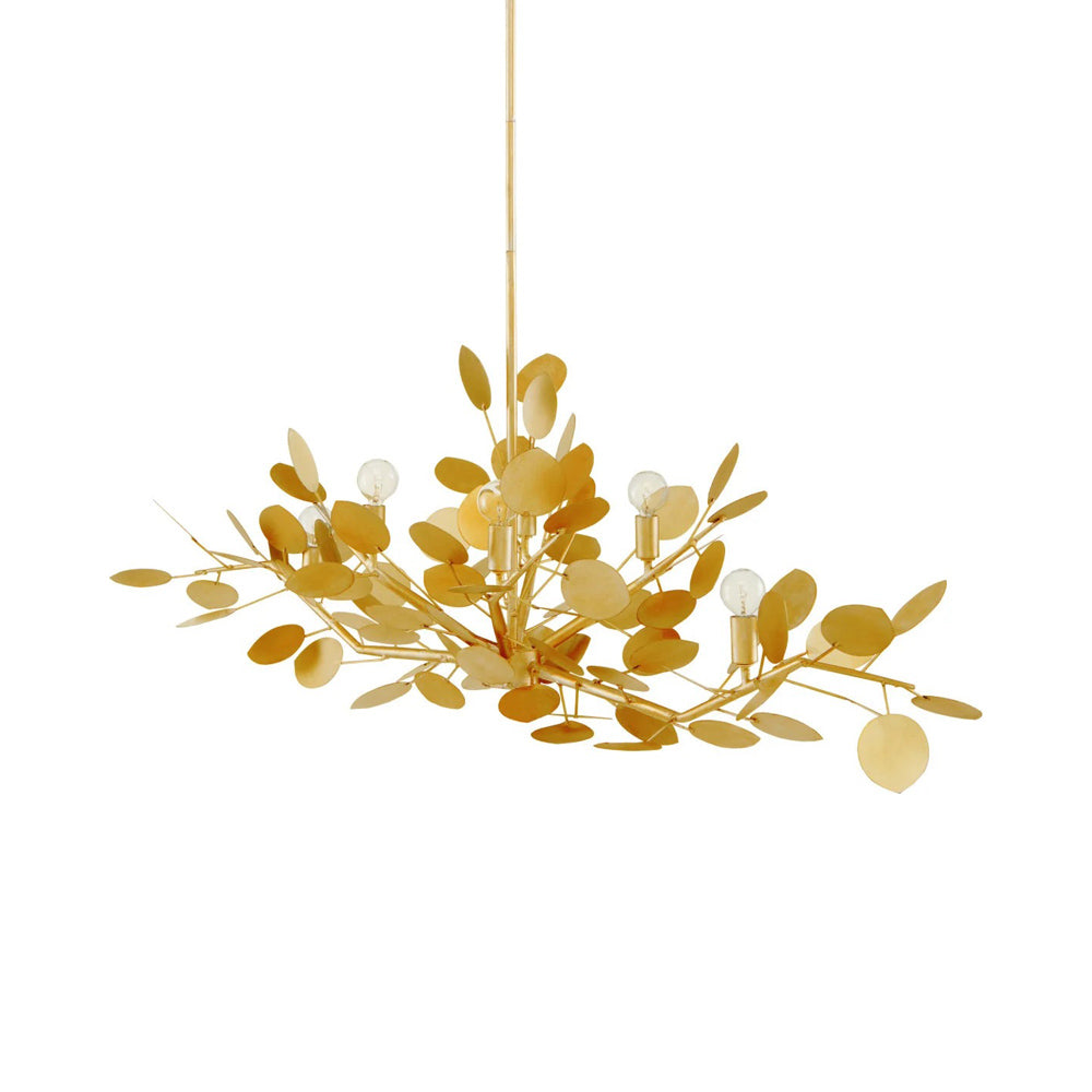 Lunaria Oval Chandelier in Detail.