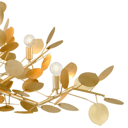 Lunaria Oval Chandelier in Detail.