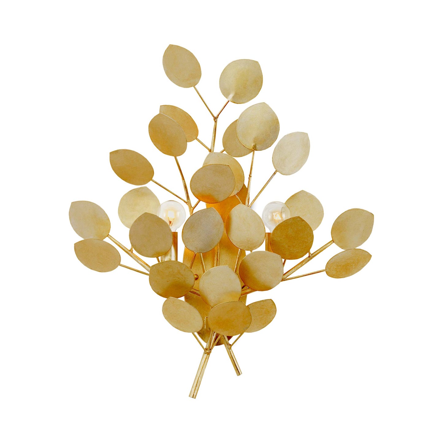 Lunaria Wall Light in Gold.