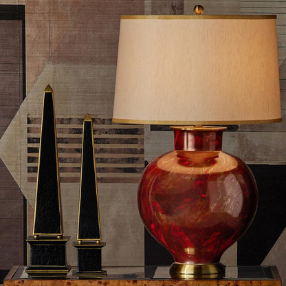 Lutz Table Lamp in Detail.