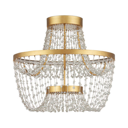 Mademoiselle LED Semi Flush Mount Ceiling Light in Detail.