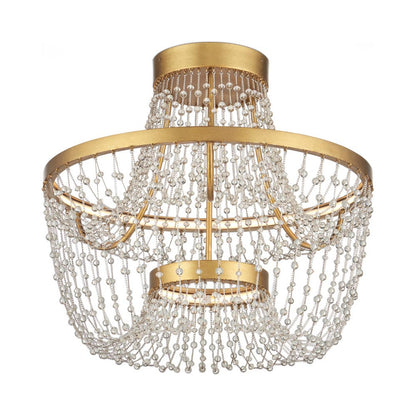 Mademoiselle LED Semi Flush Mount Ceiling Light in Detail.