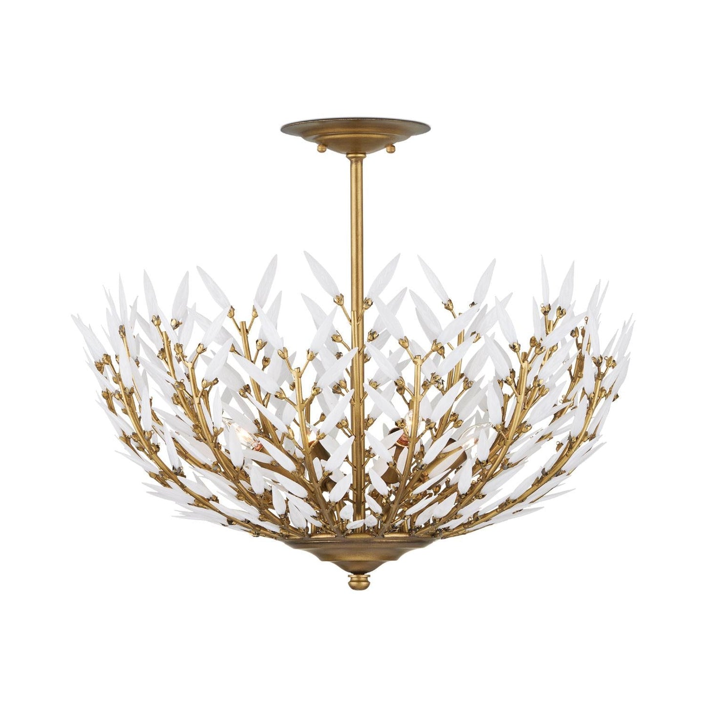 Magnum Opus Semi Flush Mount Ceiling Light.