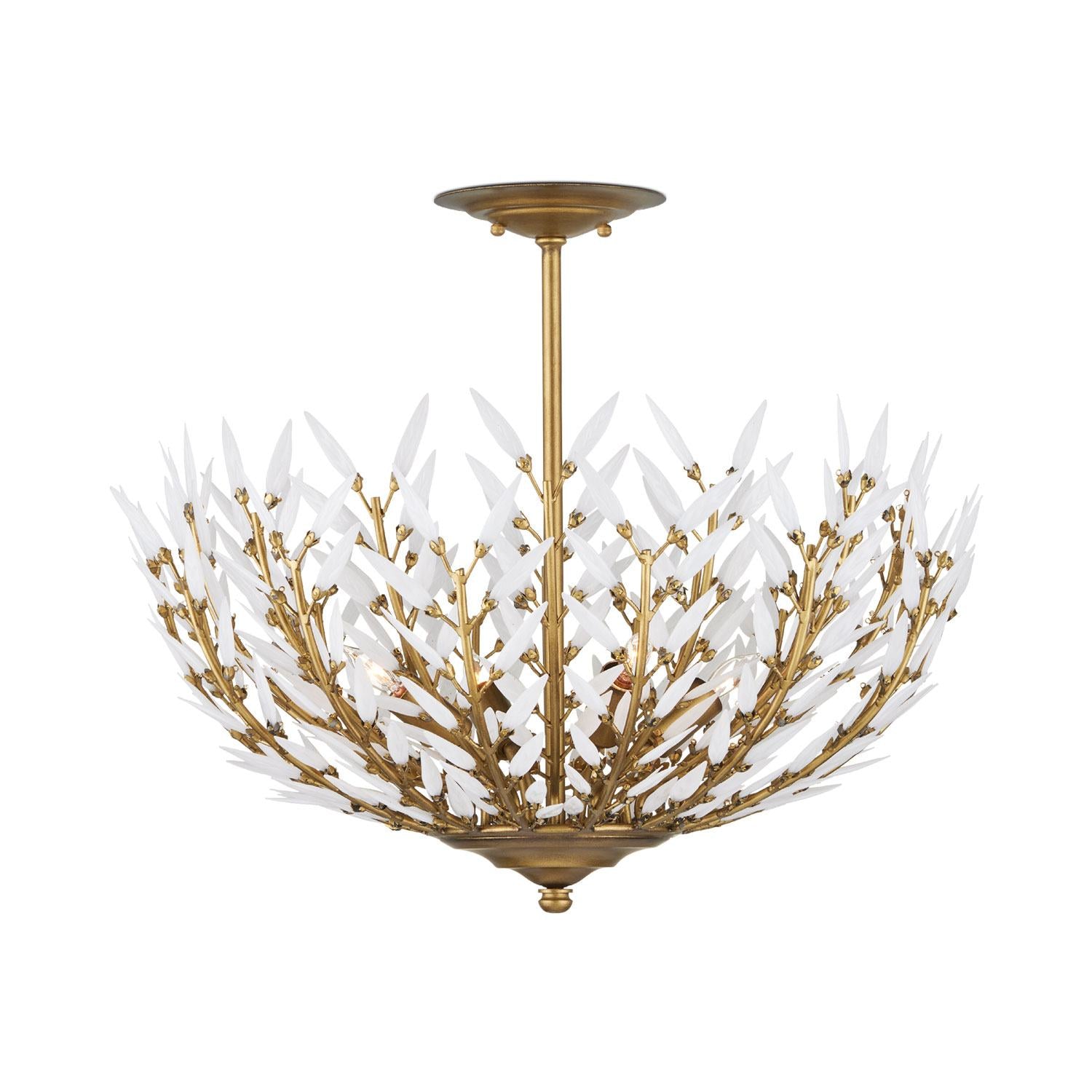 Magnum Opus Semi Flush Mount Ceiling Light.
