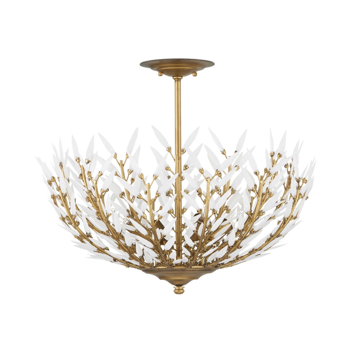 Magnum Opus Semi Flush Mount Ceiling Light in Detail.