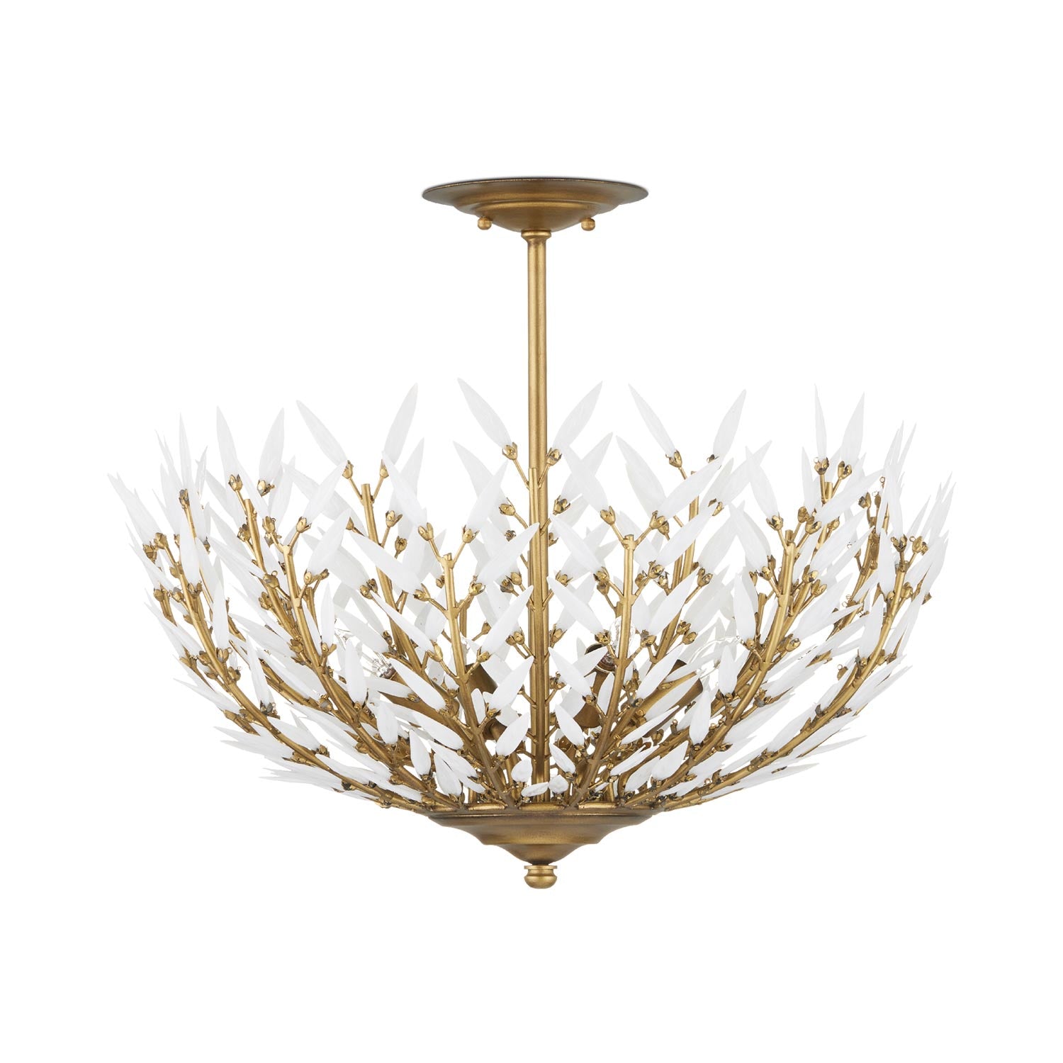Magnum Opus Semi Flush Mount Ceiling Light in Detail.