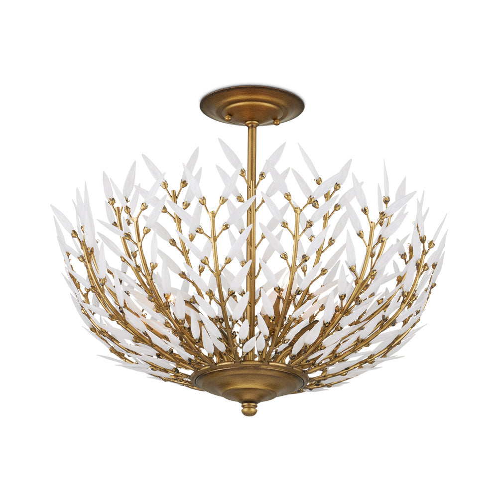 Magnum Opus Semi Flush Mount Ceiling Light in Detail.