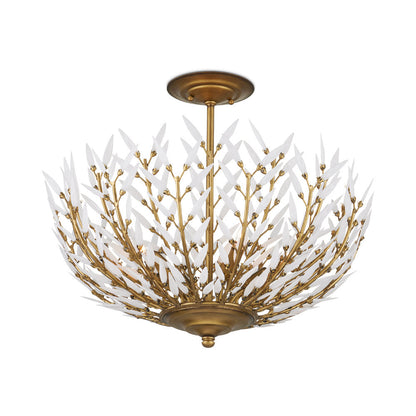 Magnum Opus Semi Flush Mount Ceiling Light in Detail.