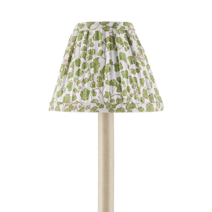 Maiden Fern Chandelier Shade in Green (Tapered).