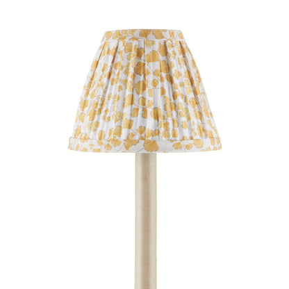 Maiden Fern Chandelier Shade in Yellow (Tapered).