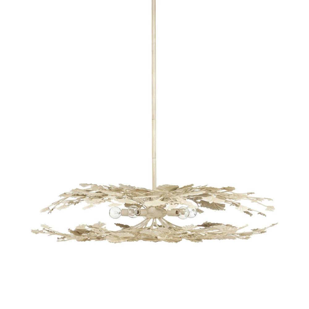 Maidenhair Semi Flush Mount Ceiling Light in Detail.