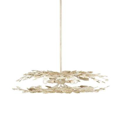 Maidenhair Semi Flush Mount Ceiling Light in Detail.