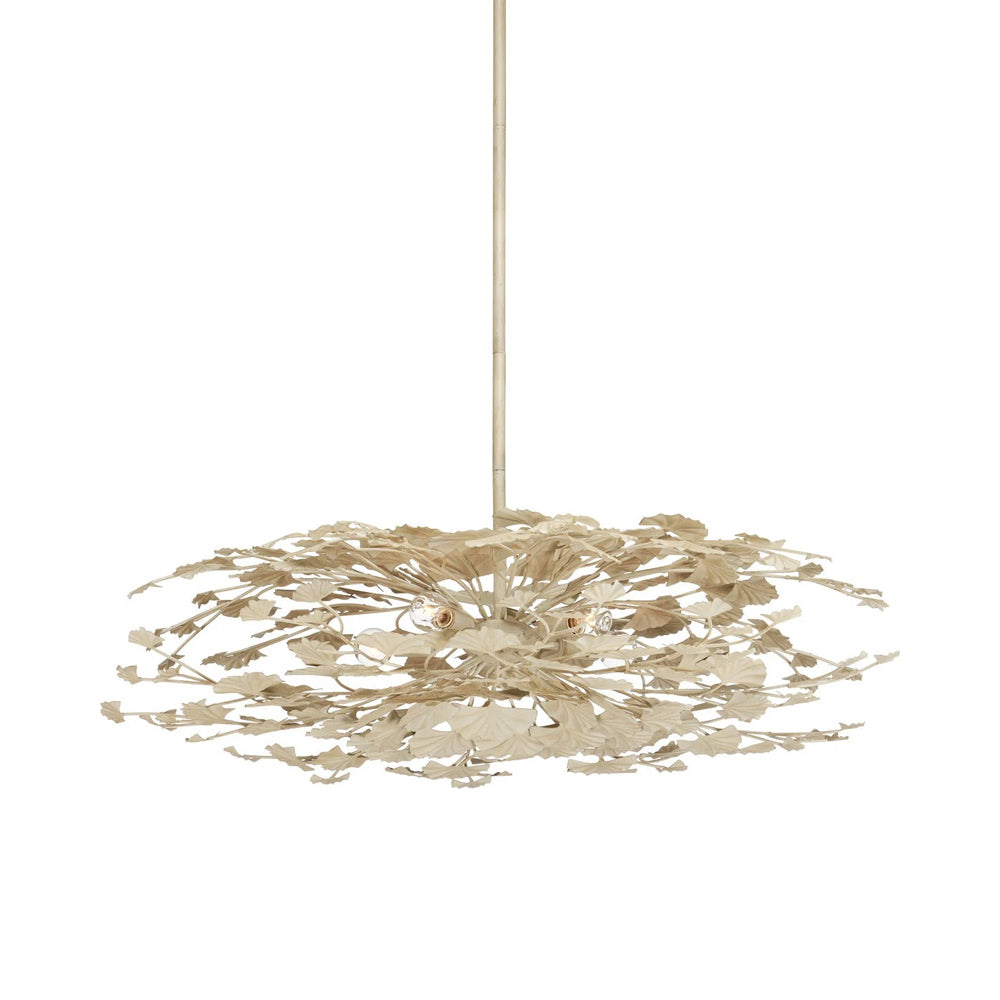 Maidenhair Semi Flush Mount Ceiling Light in Detail.