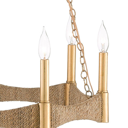 Mallorca Chandelier in Detail.