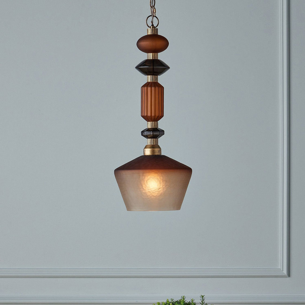 Mandeville Pendant Light in Detail.