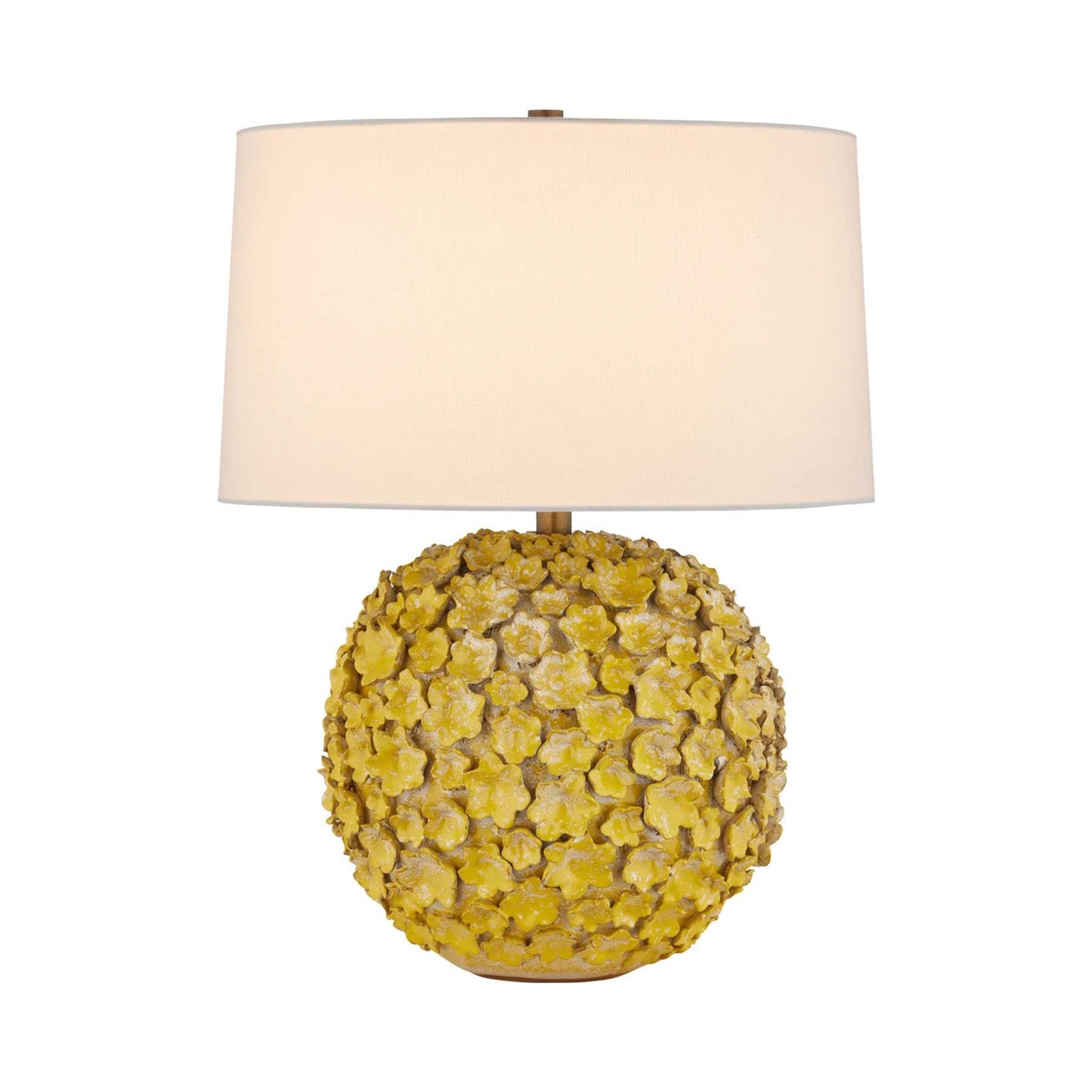 Mantilla Table Lamp in Yellow.