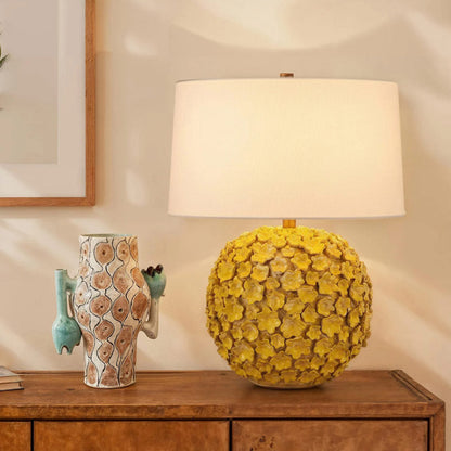 Mantilla Table Lamp in Detail.