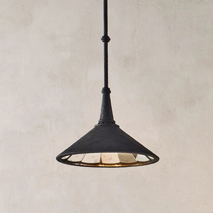 Manuscript Pendant Light in Detail.