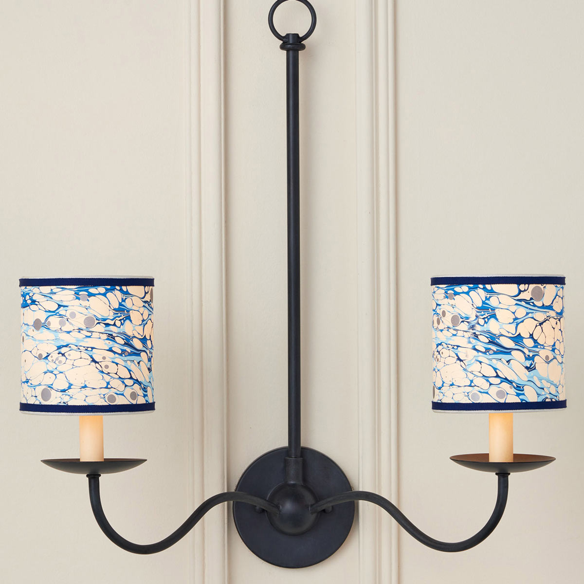 Marble Chandelier Shade in Detail.