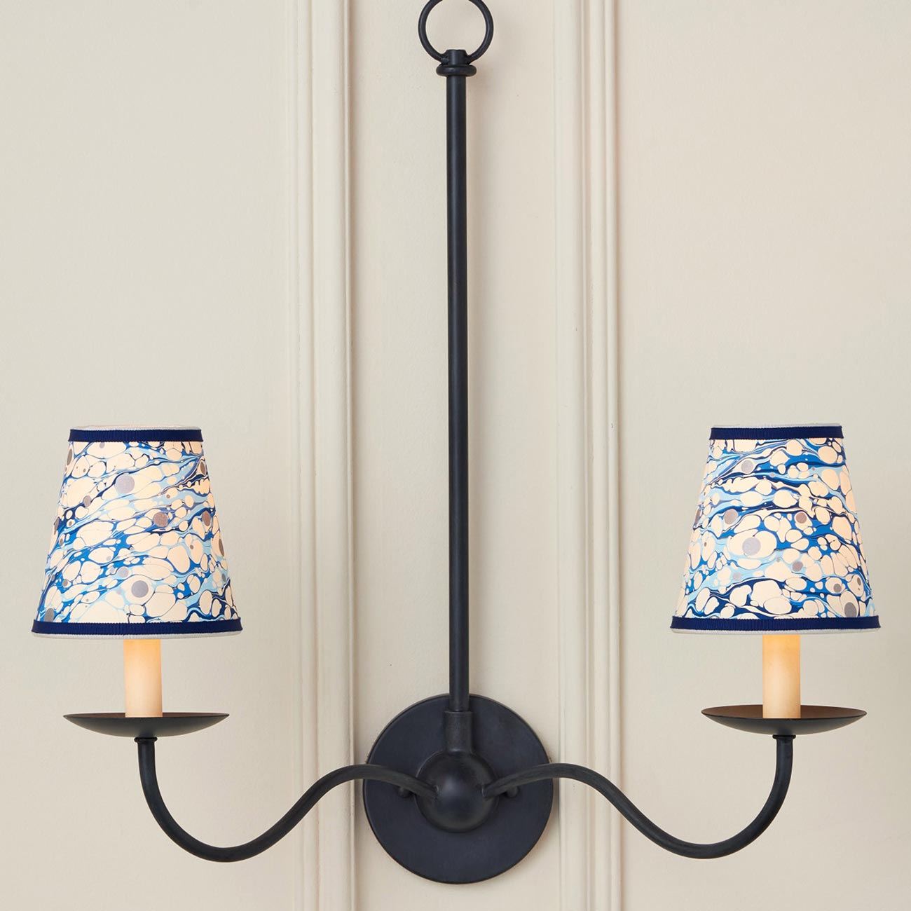 Marble Chandelier Shade in Detail.