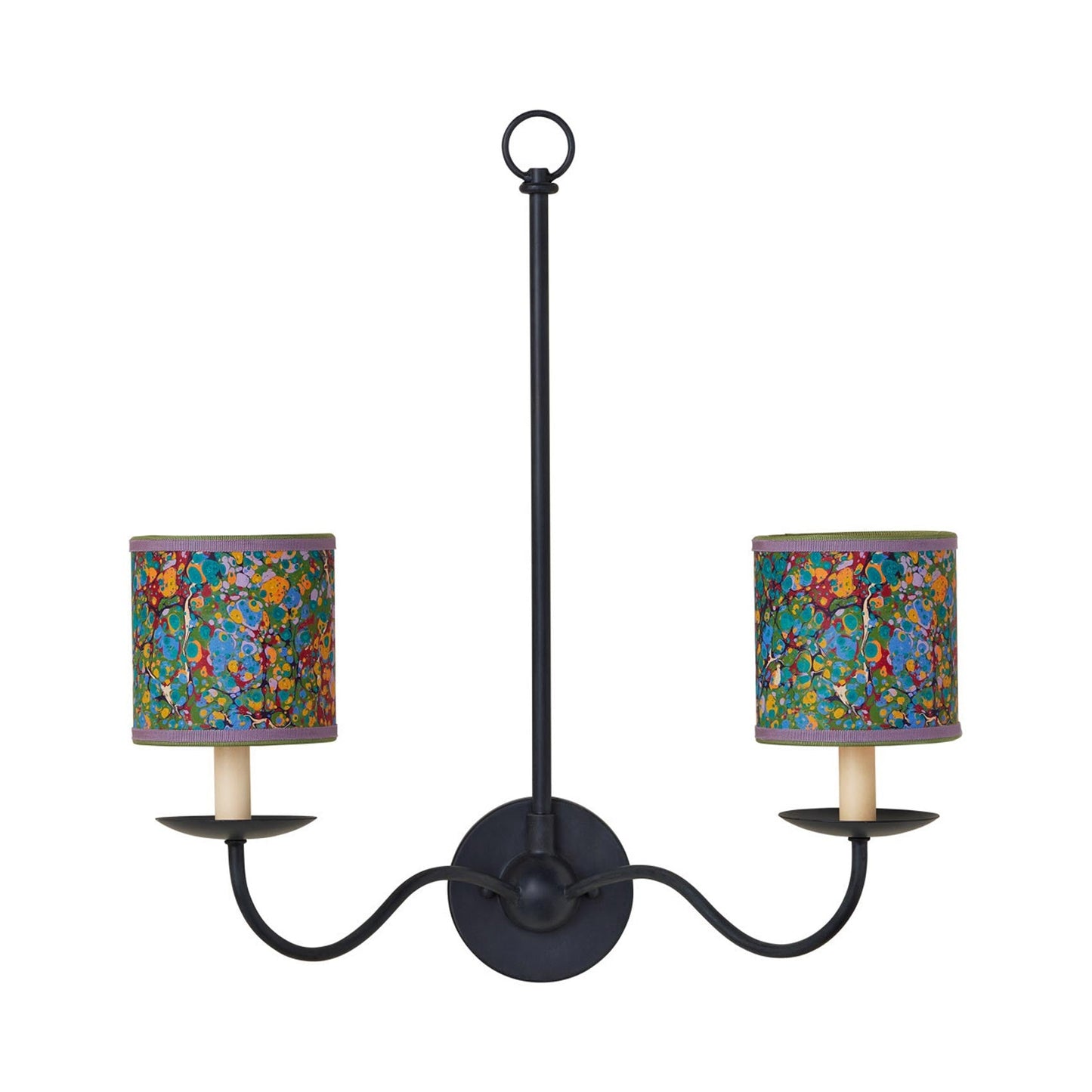 Marble Chandelier Shade in Detail.