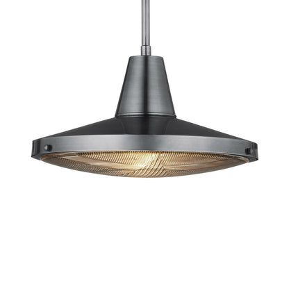 Mariner Outdoor Pendant Light in Antique Silver.