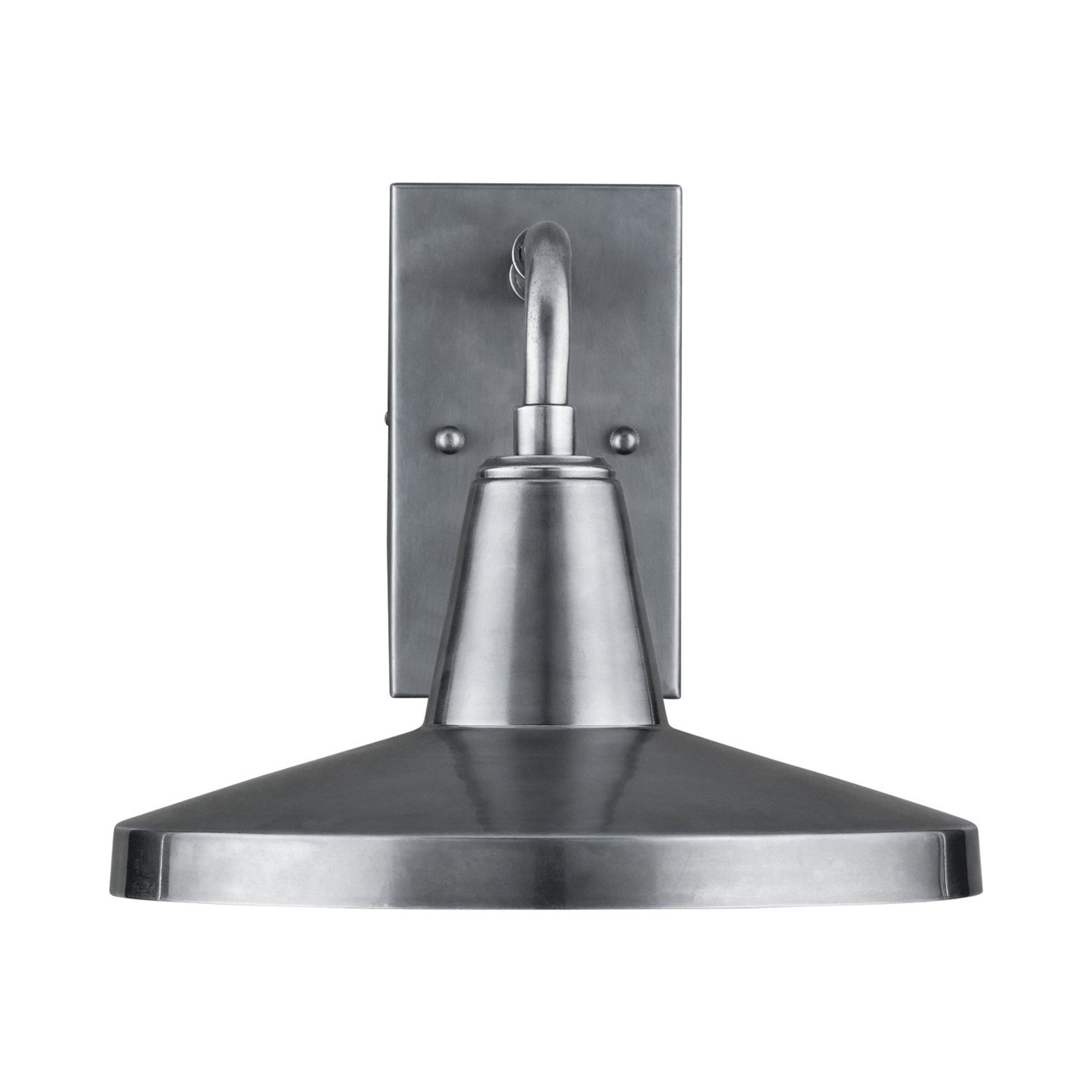 Mariner Outdoor Wall Light in Antique Silver.