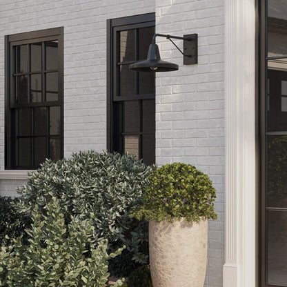 Mariner Outdoor Wall Light in Outside Area.