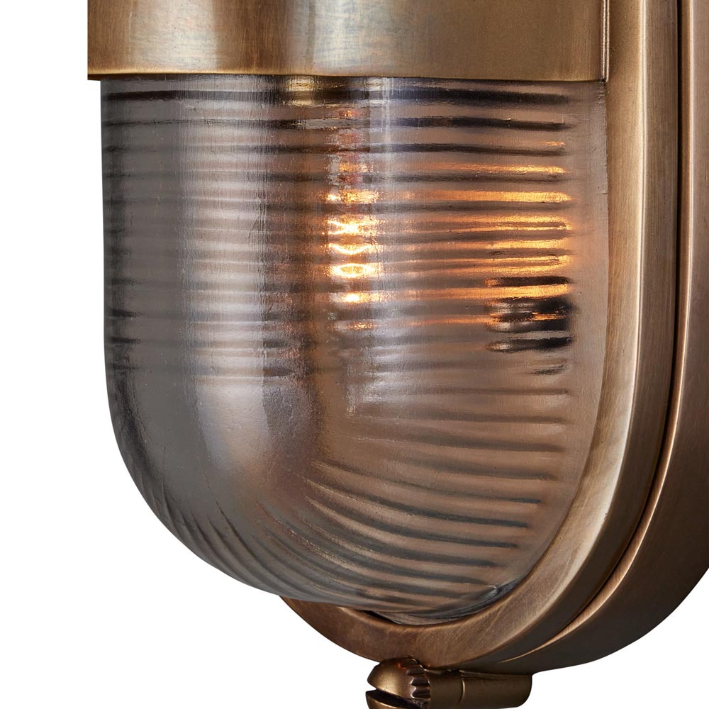 Maritime Outdoor Wall Light in Detail.