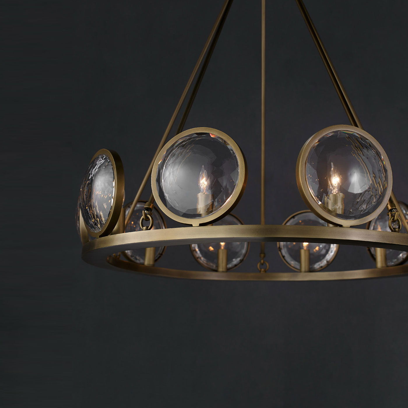 MarjieScope Chandelier in Detail.