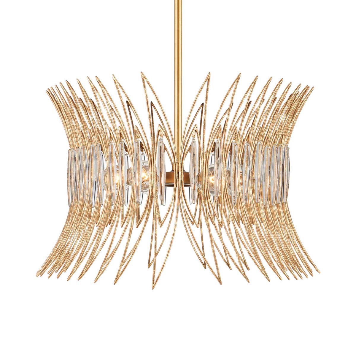 Marquise Oval Chandelier in Detail.