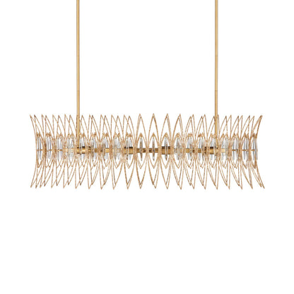 Marquise Oval Chandelier in Detail.