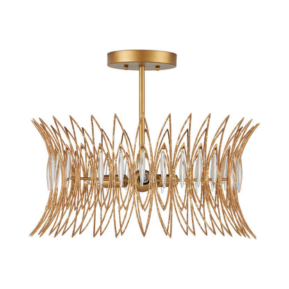 Marquise Semi Flush Mount Ceiling Light in Detail.