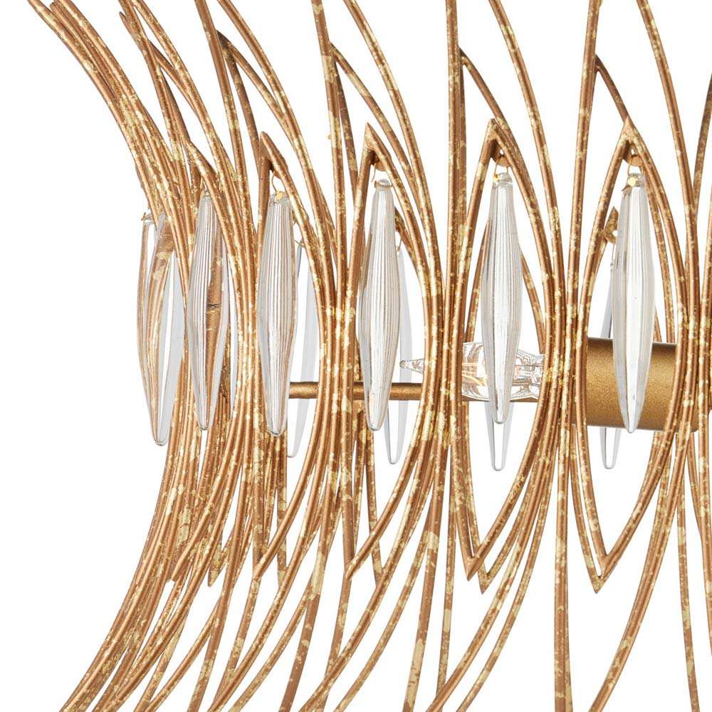 Marquise Semi Flush Mount Ceiling Light in Detail.