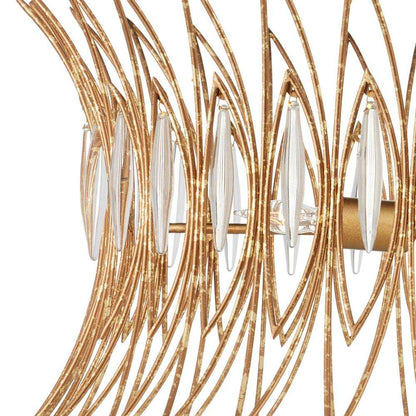 Marquise Semi Flush Mount Ceiling Light in Detail.