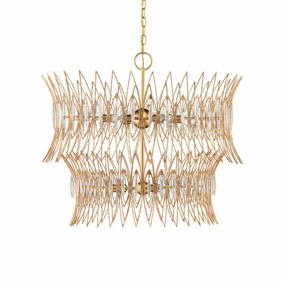 Marquise Two-Tier Chandelier in Detail.